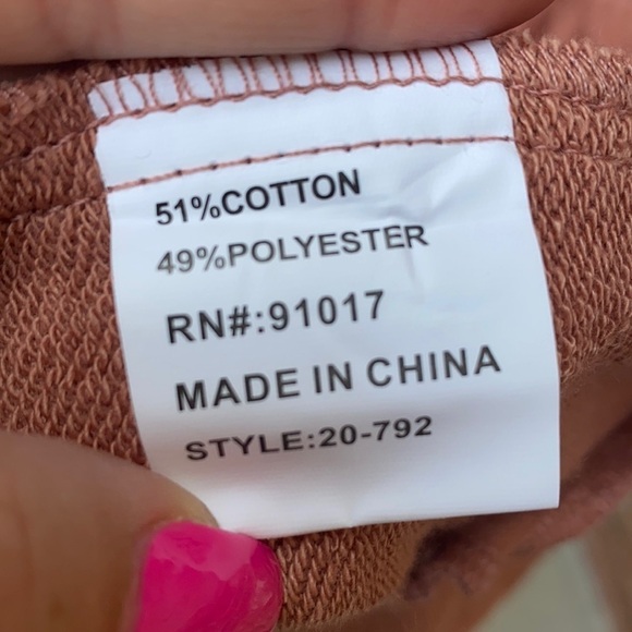 Solitaire Pink Floral Embroidered Hooded Cinched Jacket Women's Size Small - Picture 9 of 9